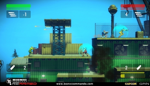 Bionic Commando Rearmed - Официальные скриншоты